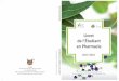 Livret de l’Étudiant en Pharmaciemedecine-pharmacie.univ-fcomte.fr/download/ufr-smp/document/... · LIVRET DE L’ÉTUDIANT EN PHARMACIE BESANÇON 2015-2016 UFR Sciences médicales