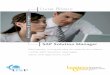 Livre Blanc - Erick BREHMbrehm.fr/PDF/LivreBlc SolMan 2010.pdf · SAP Solution Manager échanges & partages Décrypter, comprendre et mettre en valeur l’offre SAP Solution Manager