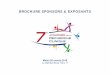 BROCHURE SPONSORS & EXPOSANTS Sponsors & Exposants 2 Madame, Monsieur, La 7ème Journée de la Recherche Clinique, organisée par l’AFCROs, se tiendra au Méridien Etoile, le mardi
