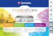 Thi About Ths About ThM About This Manual Verbatim MediaShare User Manual Introduction This chapter provides an overview of the Verbatim MediaShare system and