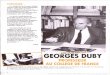GEORGES DUBY - uv2s.cerimes.fruv2s.cerimes.fr/media/revue-eps/media/articles/pdf/70202-6.pdf · EPS INTERROGE . HISTOIRE . GEORGES DUBY . PROFESSEUR AU COLLEGE DE FRANCE . Le Médiéviste