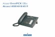 Telephone Alcatel 4008 - 4018 - 4019 : manuel utilisateur · 1.11 Émettre en fréquences vocales ... (Alcatel 4008/4018 ... de votre correspondant. 0 est le code par défaut pour