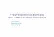 Pneumopathies nosocomiales - · PDF file– Réduire la part de « sentiment personnel ... 3,2 3,44 3,61 3,55 3,7 14,6 13,7 11,7 10,9 10,26 9,82 ... CH€non universitaire 73 57.9