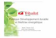 Politique Développement durable et Maîtrise énergétiqueue35.fr/wp-content/uploads/2012/07/Diaporama-L.LE-PROVOST-TRIBA… · Relais avec le management participatif Diagnostics