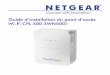 Guide d’installation du point d’accès Wi-Fi CPL 500 XWN5001€¦ · Installer le point d'accès et surfer sur le Web via WiFi . . . . . . . 6 ... (SSID) du XWN5001 est NETGEAR_EXT