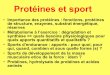 Importance des protéines : fonctions, protéines de structure, … ·  · 2016-01-07• Protein content : At least 70 % of dry matter shall be protein