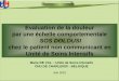 Marie DE VAL ~ Unité de Soins Intensifs CHU DE … Nursing on line juin 2010.pdf · Evaluation de la douleur ... Nursing diagnoses, outcomes & interventions. M. Johnson, ed, et al