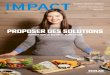 Proposer des solutions - impact.ecolab.comimpact.ecolab.com/issue4_pdf/Impact_4_French.pdf · Mon travail est important 2 sur 16 3 sur 16 « La mise en œuvre d’un nouveau système
