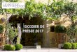 DOSSIER DE PRESSE 2017 - vin-tourisme.frvin-tourisme.fr/wp-content/uploads/2017/02/2.17-PRESSE.pdfElu Meilleur Chef de l’Année 2002 par Guide Pudlo, Elu parmi les 100 plus belles