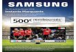 Modalités offre Samsung Instants Marquants TV · Vous pouvez exercervos droits par mail à l'adresse donnees.sef@samsung.com ou par courrier à Samsung Electronics France 