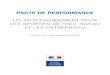 Pacte de la performance - sports.gouv.frsports.gouv.fr/IMG/pdf/PactePerformance.pdf · Marc André CRATERE (escrime handisport) Sébastien MOBRE (athlétisme ... Stevens BARCLAIS