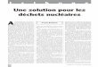 une Solution Pour Les Déchets Nucléairesddata.over-blog.com/xxxyyy/0/31/89/29/Fusion-79/F79.6.pdf · nes d’uranium fabriquera le même ... Une solution pour ces déchets nu-cléaires
