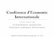 Conférence d’Economie Internationale · Organisation des Séances • 1h de présentation du thème • 20 min exposé – 1 exposé par séance – En rapport avec le thème du