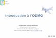 Introduction à l’ODMG - mbds-fr.org de Données à Big Data » sur ... ODL, OQL, Interface C++, Smalltalk ODMG 2.0 ... (pour « objet ») et CP pour classe - 