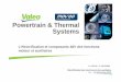 Powertrain & Thermal Systems - pole-moveo.org · PDF fileHigh Efficiency generator ... Standard powertrain architecture ... a way to address low cost small electric vehicle ?