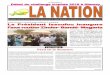 INFRASTRUCTURES ROUTIÈRES À ZINDER Le … · HANDBALL Début du challenge trophée 2018 à Niamey. PAGE 2 ... –Nigeria. Au total 12 milliards 300 mlillions de FCFA ont été injectés