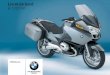 Livretdebord R1200RT - Moto BMW boutique … 153 Boîte de vitesses ..... 153 Couple conique ..... 154 Partie cycle 154 Freins 155 Roues et pneus ..... 155 Système électrique 