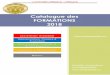 Catalogue des FORMATIONS 2018 - Accueil - AmosPartners · La Gouvernance juridique & Contrôle ; L’optimisation de Système de Communication par la Logistique et l’Informatique