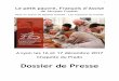 Dossier de Pressedata.over-blog-kiwi.com/0/97/67/31/20171129/ob_927675_a...1 Le petit pauvre, François d’Assise de Jacques Copeau Mise en scène de Djamel Guesmi – Les tréteaux