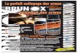 Le parfait nettoyage des armes - brunox.com · Le parfait nettoyage des armes Élimine les résidus de poudre- (également poudre noire) de plomb, de cuivre, de tombac et de nickel