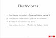 Echem Chap 3 -2014 - LEPA | EPFL · cycles thermodynamiques Entropie standard molaire absolue déﬁnie par rapport au cristal à 0K ... • Energies de solvatation-Cycle de Born