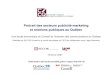Portrait des secteurs publicité-marketing et relations ... · ¾Jim Little, premier vice-président, Marketing de l'entreprise, Bell Canada