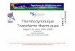 Thermodynamique Transferts thermiques - step.ipgp. Thermodynamique Transferts thermiques Support