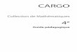 CARGO - Hachette Livre International · 1 Triangle rectangle : propriétés métriques *Les caractères gras signalent des pages ou des exercices de Méthodes et savoir-faire. Activités