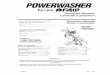 Pressure Washer Laveuse à pression - Husky Power - Pageshuskypowerwasher.com/cs/Powerwasher-Manuals/RN2600.pdf · Pressure Washer Laveuse à pression ... This manual contains information