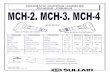 mch - Jackhammers.com€¦ · MCH.2, MCH.3, MCH.4 MCH SPRING RETAINER Serial Number FRANCAIS Poids Longueur ... Escariado Carrera del piston Golpes …