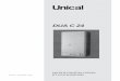 DUA C 24 0441C 0297 - doc.unical.frdoc.unical.fr/notices_techniques/anciennes/G_DUA_C_24__04_97.pdf · 2 IMPORTANT LE LIVRET D’INSTRUCTION fait partie intégrante du produit et
