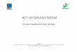 INSTALLATION KIT HYDRASYSTEM FR Hydra System/KIT HYDRASYSTEM... · INSTALLATION KIT HYDRASYSTEM Le kit hydrasystem PWM est une combinaison d’électrodistributeurs avec une radiocommande