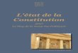 L'état de la Constitution 2017 - blog.juspoliticum.comblog.juspoliticum.com/wp-content/uploads/2018/01/Létat-de-la... · Cécile Guèrin-Bargues, Professeur, Université Paris-Nanterre