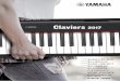 Claviers - Yamaha · ecueil de partions „Easy Song Book“ disponible R en téléchargement ... Conjointement au système d’apprentissage Yamaha Education Suite qui