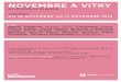 NOVEMBRE   VITRY - Galerie municipale Jean- .Mendras, Pascal Pesez, Philippe Richard, Gwen ... Novembre