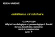 O. BASTIEN Hôpital cardiologique et pneumologique …resuval.free.fr/Printemps/2011/2-ECMO-PrintempsMU2011-O.Bastient.… · assistance circulatoire O. BASTIEN Hôpital cardiologique