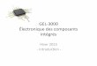 GEL-‐3000 Électronique des composants intégréswcours.gel.ulaval.ca/2015/h/GEL3000/default/5notes/Cours 13 janvier... · analogique et mixte ... Mini-‐quiz (4) ... 28% Examen