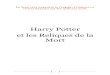 Harry Potter et les Reliques de la Mort - ekladata.comekladata.com/Nf9f4hrS3LoN1KB6seB4PIfjKP0/Tome-7-Harry-Potter-et... · 1 En lisant cette traduction tu t’engages à l’acheter