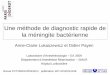 Une méthode de diagnostic rapide de la méningite …ghparis10.aphp.fr/wp-content/blogs.dir/43/files/2013/10/Innov-GH... · Hôpital Lariboisière Brevet PCT/IB2011/053329 n publication