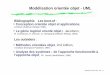 Modélisation orientée objet - UMLdept-info.labri.u-bordeaux.fr/~beurton/Enseignement/Cours_UML/... · Modélisation orientée objet - UML Bibliographie Les best-of: Conception orientée