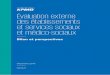 Évaluation externe des établissements et services … · 3 Évaluation externe : bilan et perspectives Édito Cette nouvelle publication KPMG, complémentaire de l’étude 2015