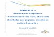 SYNTHESE de la «Communication entre les EU et EI: …anfas-normandie.fr/wp-content/uploads/2015/12/pres_REX_ComEIEU.pdf · encadrement chantier EI) au cours de laquelle sont passés