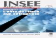 Dossier spécial : L'offre de l'Insee aux entreprises · La base de données Sirene ®, gérée par l’Insee et mise à jour quotidiennement, recense plus de 7 millions d’entreprises