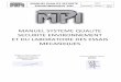 MANUEL SYSTEME QUALITE SECURITE …mpi-mecanique.com/pdf/mqse.pdf · Regroupement des manuels Qualité et Sécurité/Environnement Intégration du processus de Conception et Développement