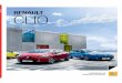 RENAULT CLIO - ugap.fr · Avec une consommation en cycle mixte de 3,2 l/100 km* et des émissions de 83 g/km de CO 2 * (en version optimisée**), Renault Clio assure aux particuliers