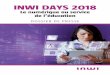 INWI DAYS 2018 · inwi Days est de retour. La sixième édition de l’événement phare de ... profit des jeunes entrepreneurs et porteurs de projets participants,