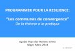NIGER “Les communes de convegence” - fsnnetwork.orgfsnnetwork.org/sites/default/files/resilience_convergence_unct... · Renforcement de la Résilience: le nouveau paradigme «