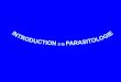 INTRODUCTIONuniv.ency-education.com/uploads/1/3/1/0/13102001/parasito3an16-01... · Parasitologie médicale objectif étude des organismes parasites de l’ homme, bactéries et virus