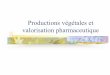 Productions végétales et secteur pharmaceutique · Définition, exemples Aspects ... Immobilisation de cellules ... Sédimentation cellulaire