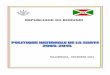 REPUBLIQUE DU BURUNDIRREPUBLIQUE DU BURUNDIEPUBLIQUE DU ... · Annexe 1 Contexte et processus d’élaboration de la PSN du Burundi 2005-2015 .. 36 ... et la souscription du Burundi